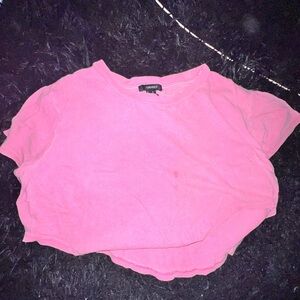 PINK CROP TOP